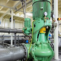 Repairs of Industrial Motor In Pumping Station