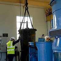 Pump Installtion at Pumping Station - Fenflow Limited
