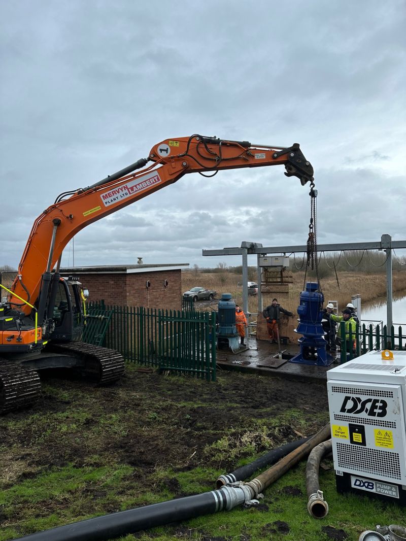 industrial On site pump Insatllation